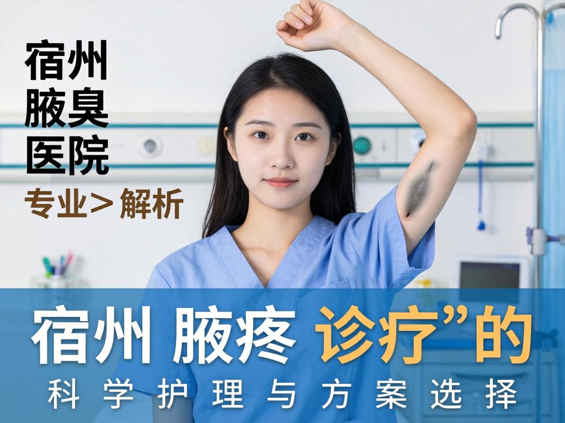 宿州腋臭医院专业解析，宿州腋臭诊疗的科学护理与方案选择