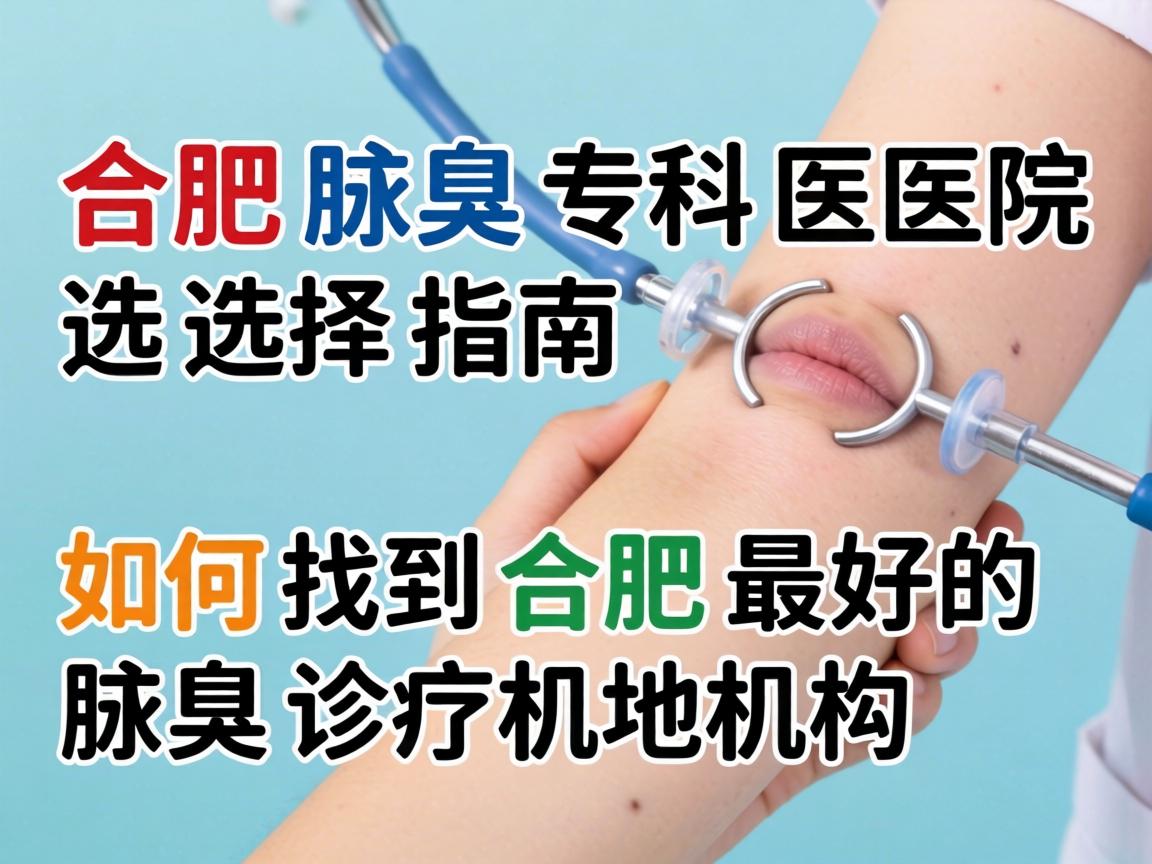 合肥腋臭专科医院选择指南，如何找到合肥最好的腋臭诊疗机构