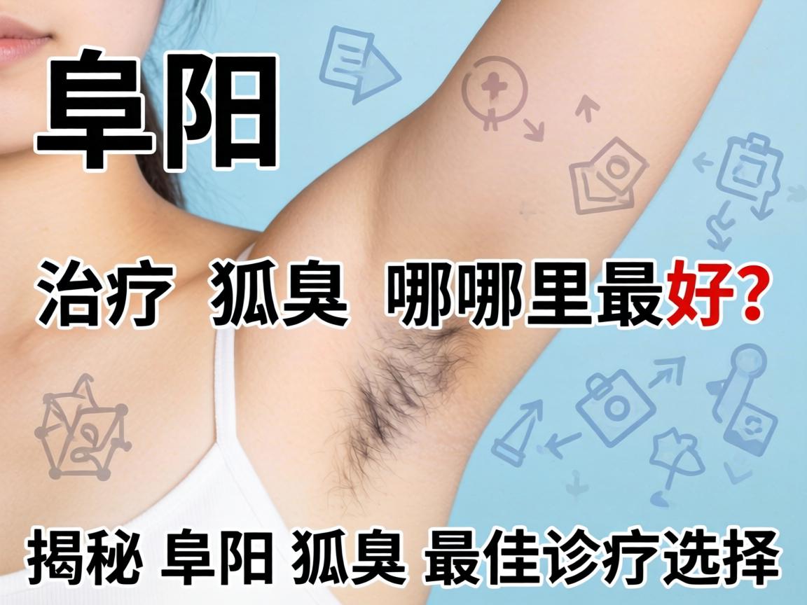 阜阳治疗狐臭哪里最好？揭秘阜阳狐臭最佳诊疗选择