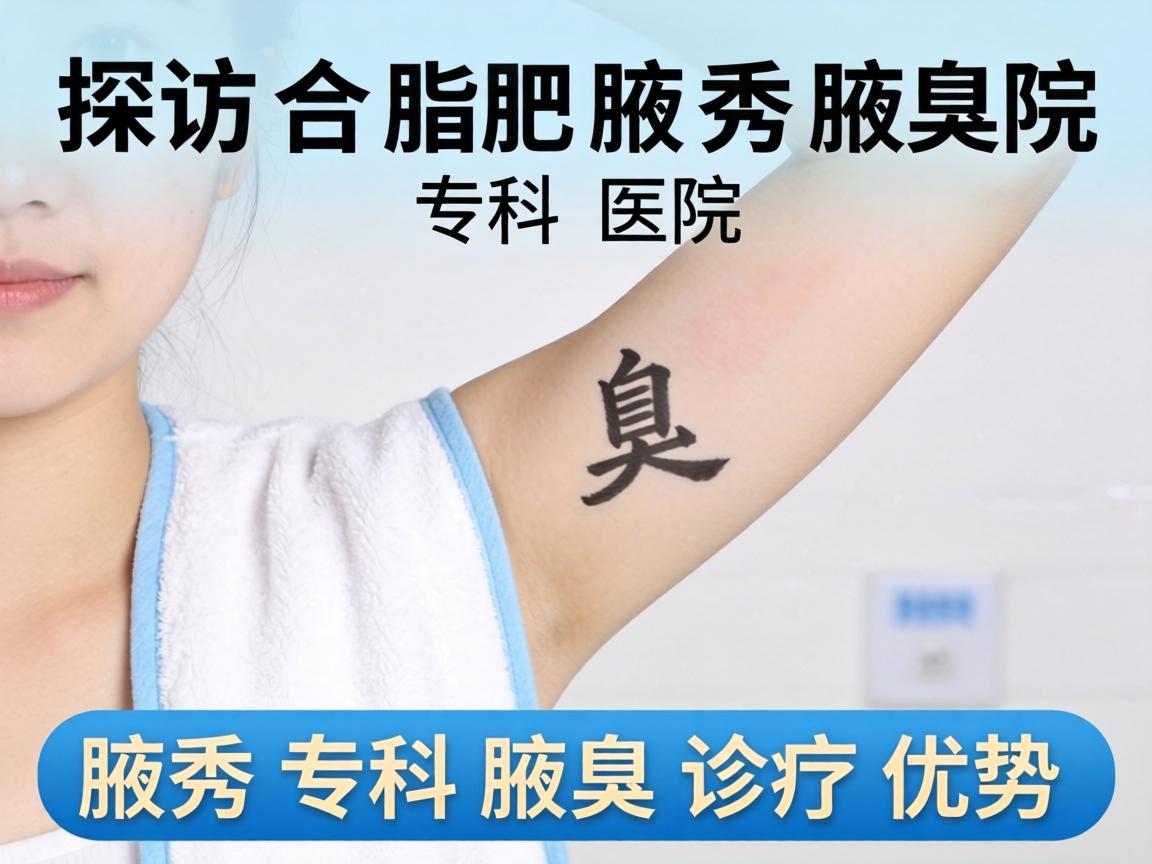 探访合肥腋秀腋臭专科医院，详解腋秀专科腋臭诊疗优势