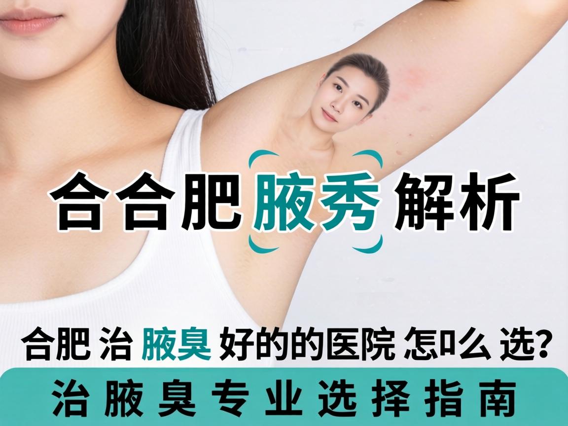合肥腋秀解析，合肥治腋臭好的医院怎么选？治腋臭专业选择指南