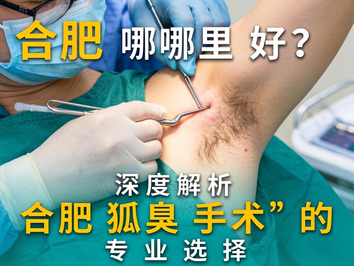 合肥狐臭手术哪里好？深度解析合肥狐臭手术的专业选择