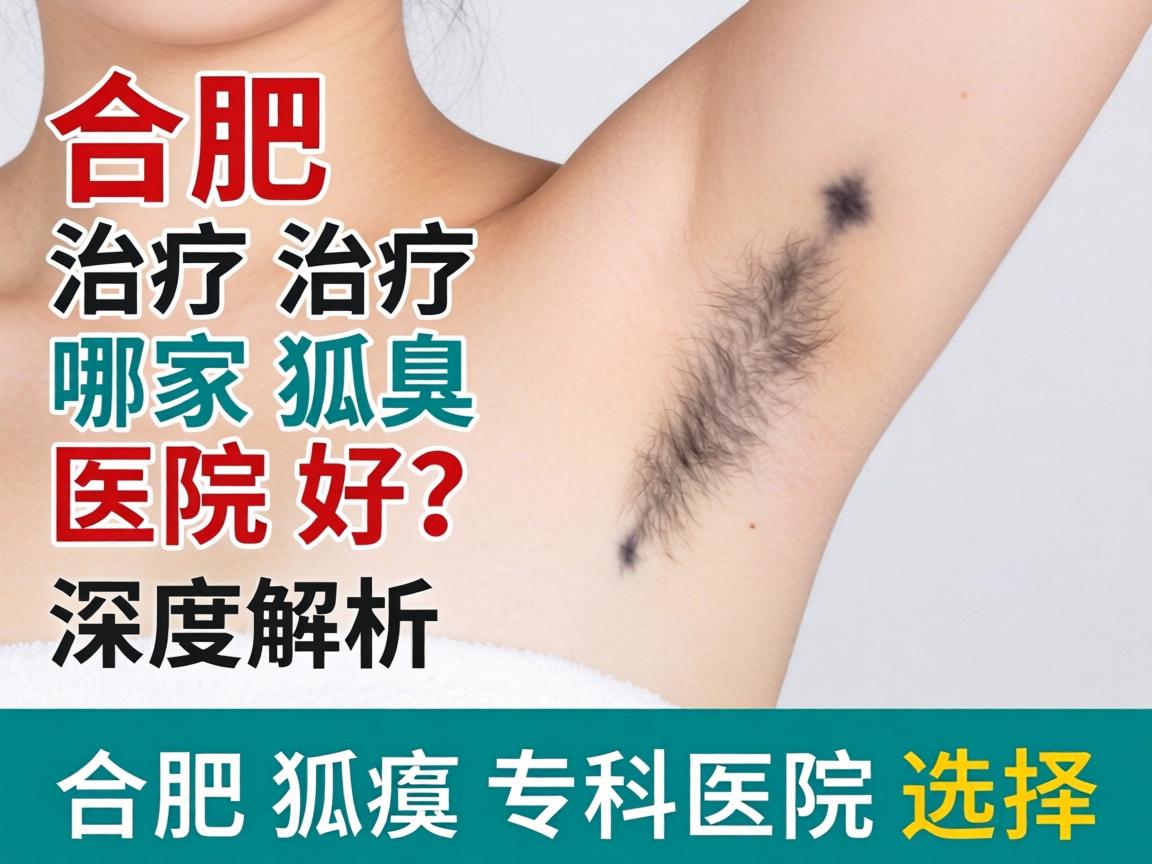 合肥治疗狐臭哪家医院好？深度解析合肥狐臭专科医院选择