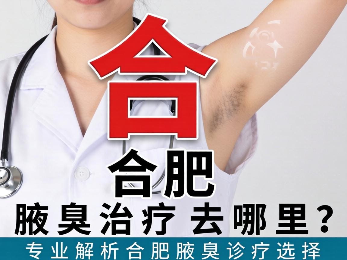 合肥腋臭治疗去哪里？专业解析合肥腋臭诊疗选择