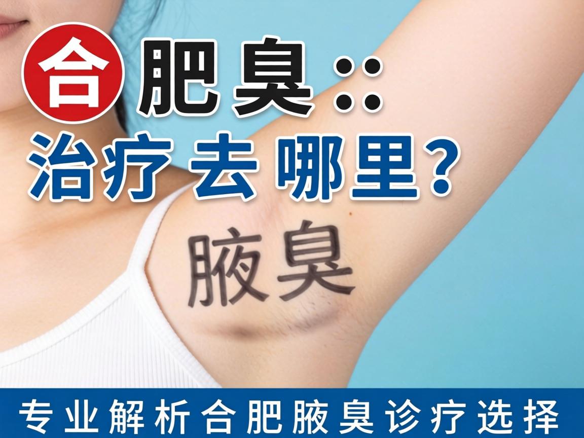 合肥腋臭治疗去哪里？专业解析合肥腋臭诊疗选择