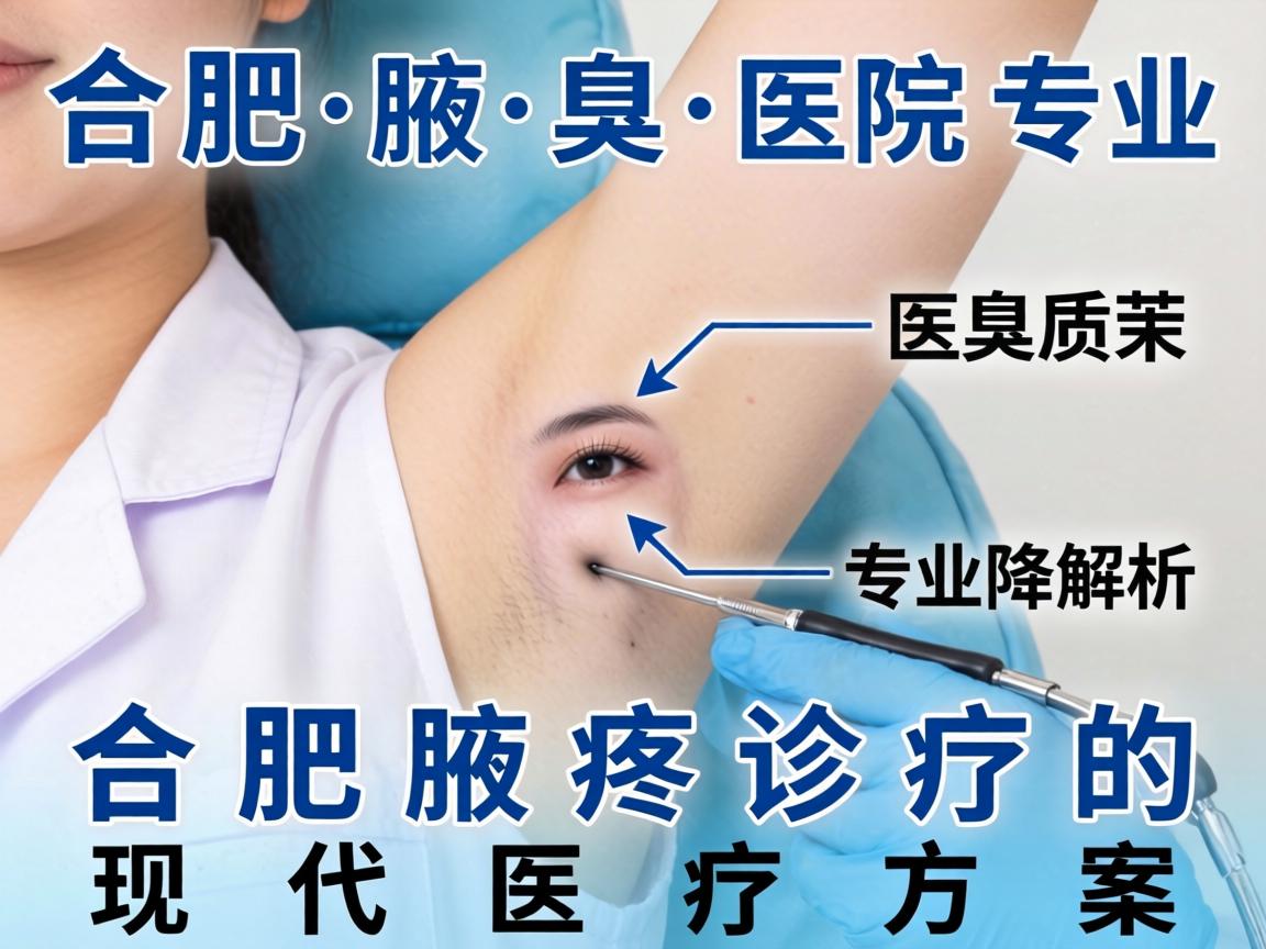 合肥腋臭医院专业解析，合肥腋臭诊疗的现代医疗方案
