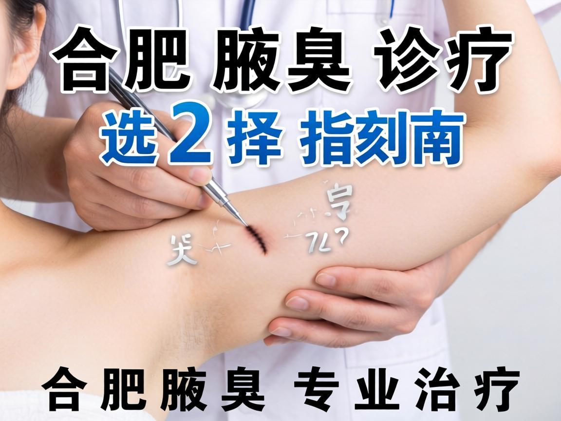 合肥腋臭诊疗选择指南，详解合肥腋臭专业治疗