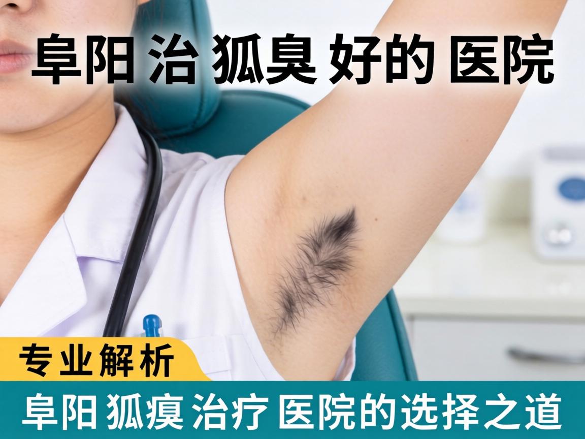 阜阳治狐臭好的医院，专业解析阜阳狐臭治疗医院的选择之道
