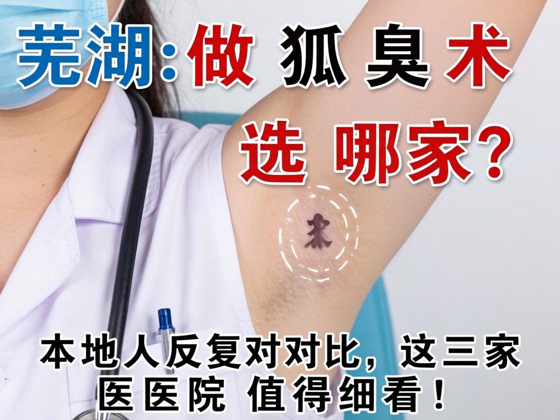芜湖做狐臭术选哪家？本地人反复对比，这三家医院值得细看！