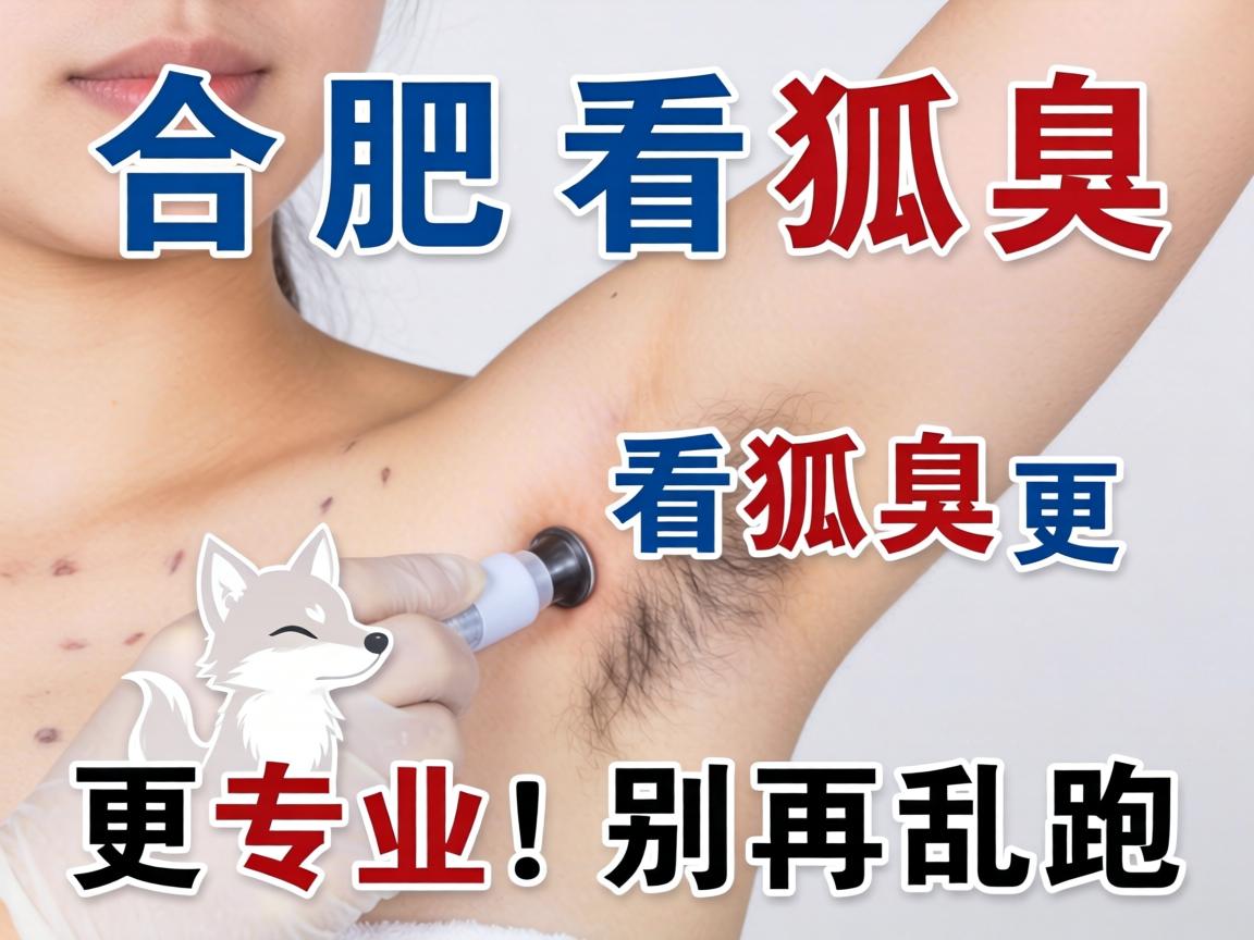 合肥看狐臭，这些地方看狐臭更专业！别再乱跑