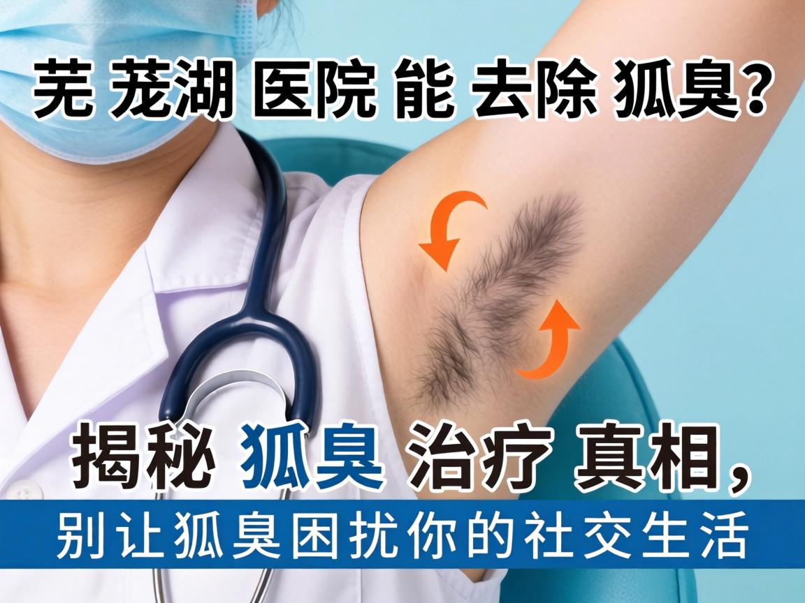 芜湖医院能去除狐臭？揭秘狐臭治疗真相，别让狐臭困扰你的社交生活