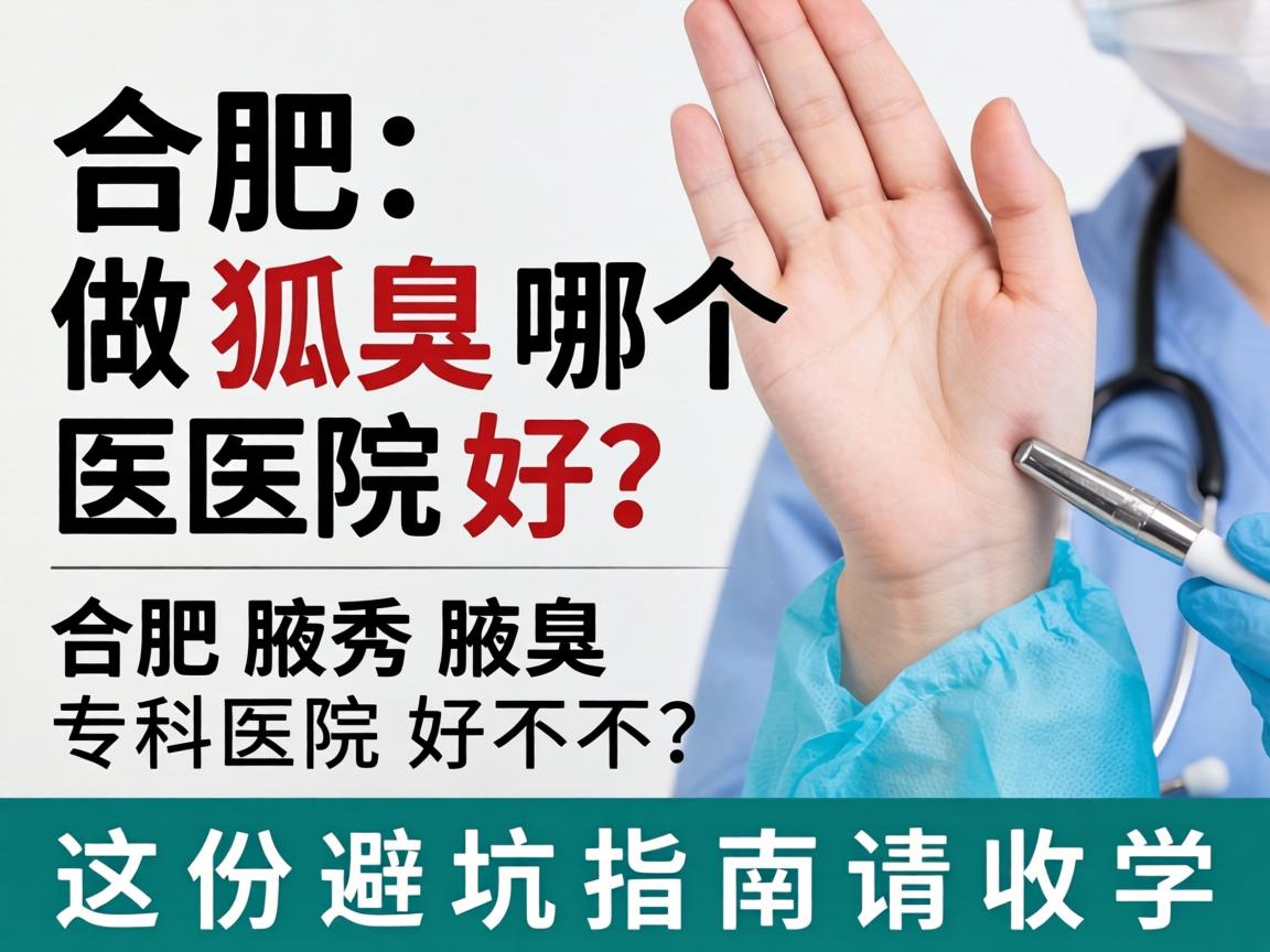 合肥做狐臭哪个医院好?合肥腋秀腋臭专科医院好不好?这份避坑指南请收好 合肥做狐臭哪个医院好?合肥腋秀腋臭专科医院好不好?这份避坑指南请收好