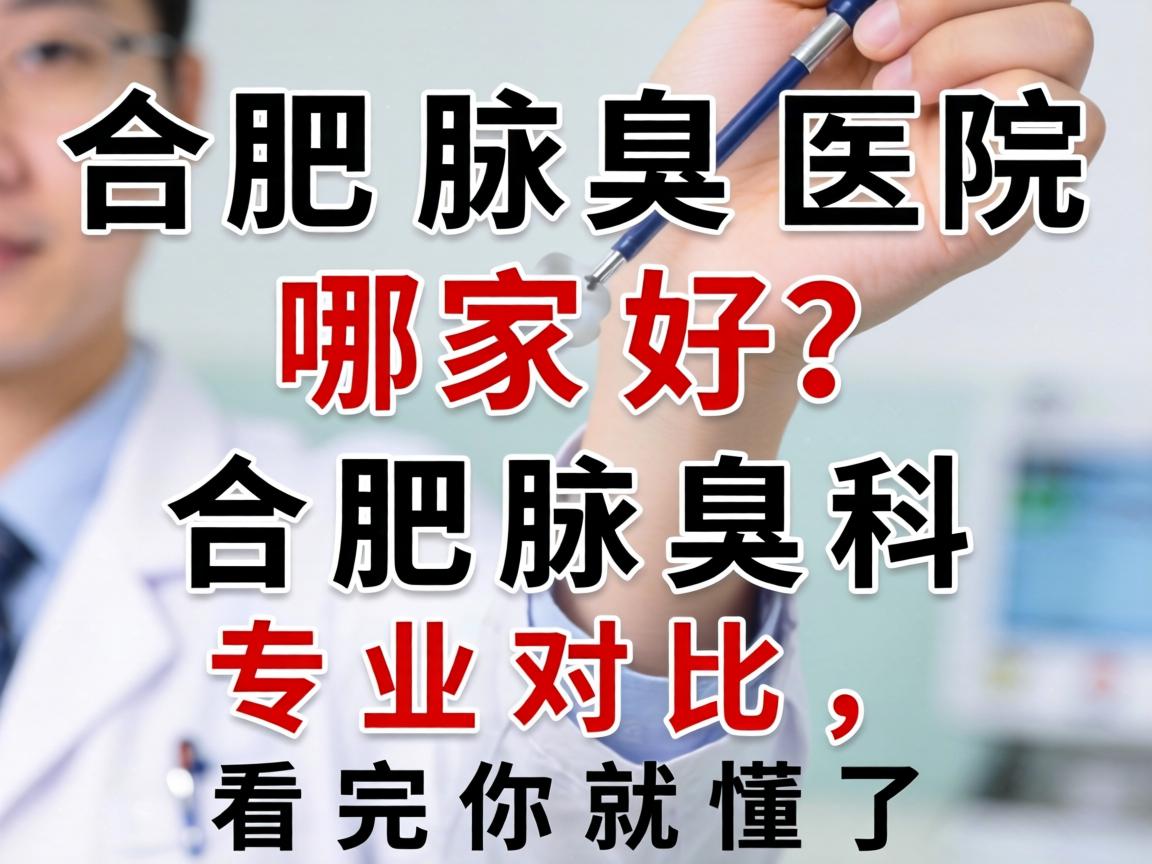 合肥腋臭医院哪家好？合肥腋臭科专业对比，看完你就懂了