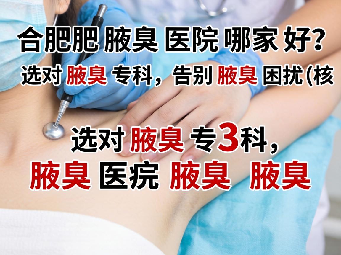 合肥腋臭医院哪家好？选对腋臭专科，告别腋臭困扰（核心关键词重复3次，腋臭医院、腋臭、腋臭）