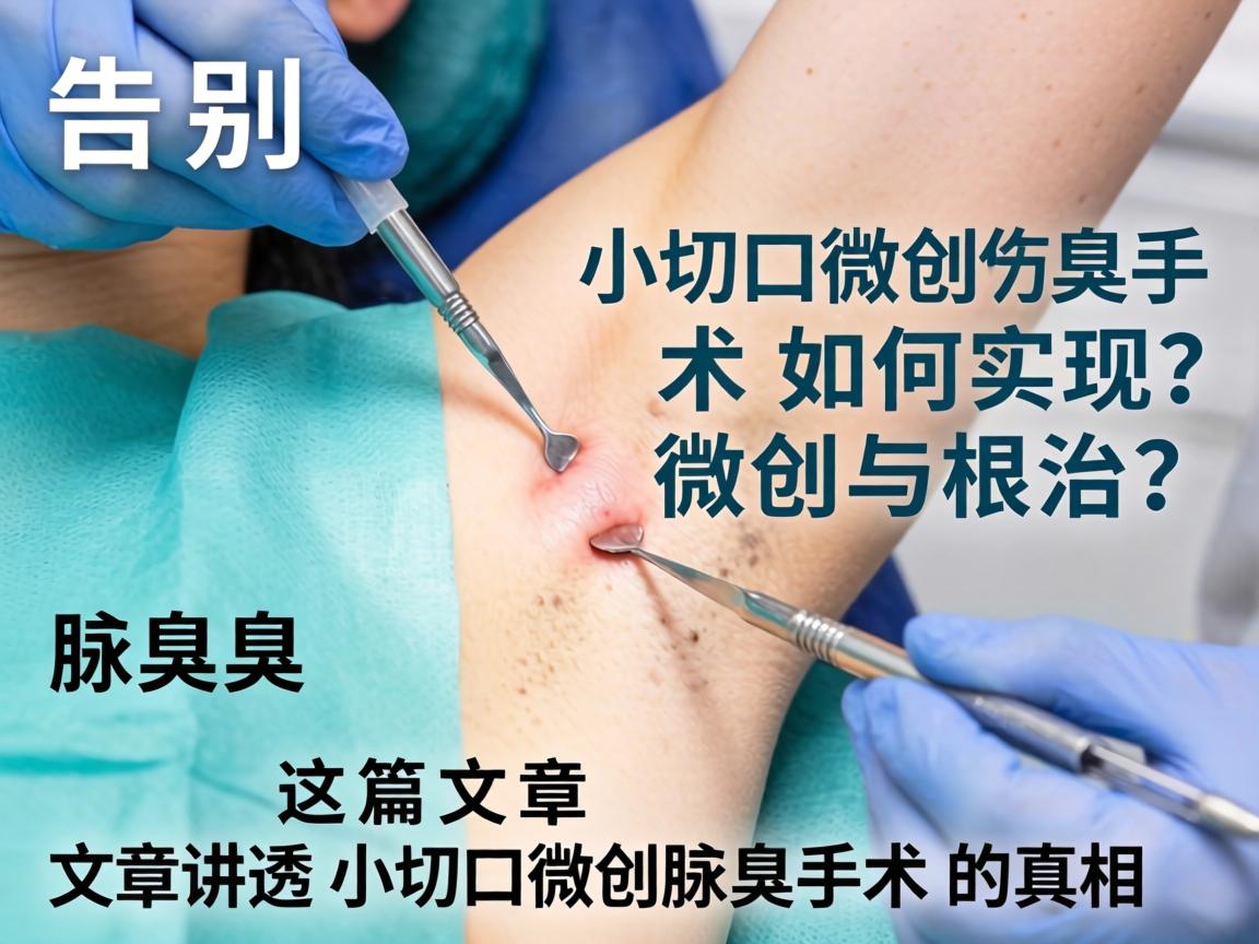 告别腋臭，小切口微创手术如何实现微创与根治？这篇文章讲透小切口微创腋臭手术的真相
