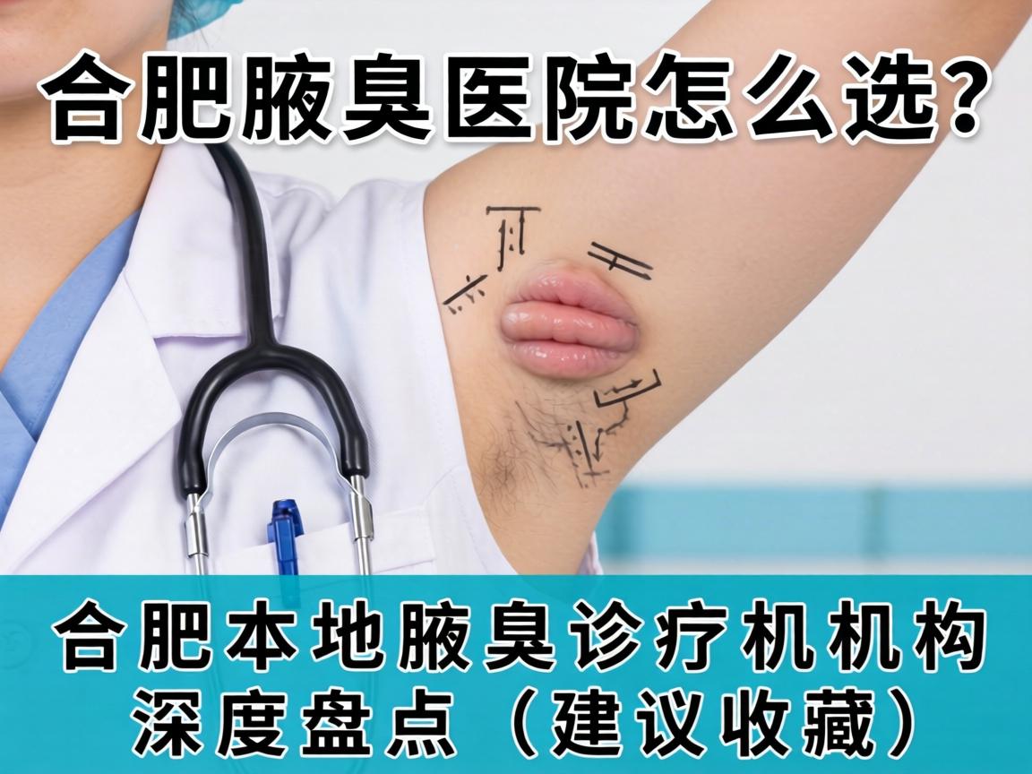 合肥腋臭医院怎么选？合肥本地腋臭诊疗机构深度盘点（建议收藏）