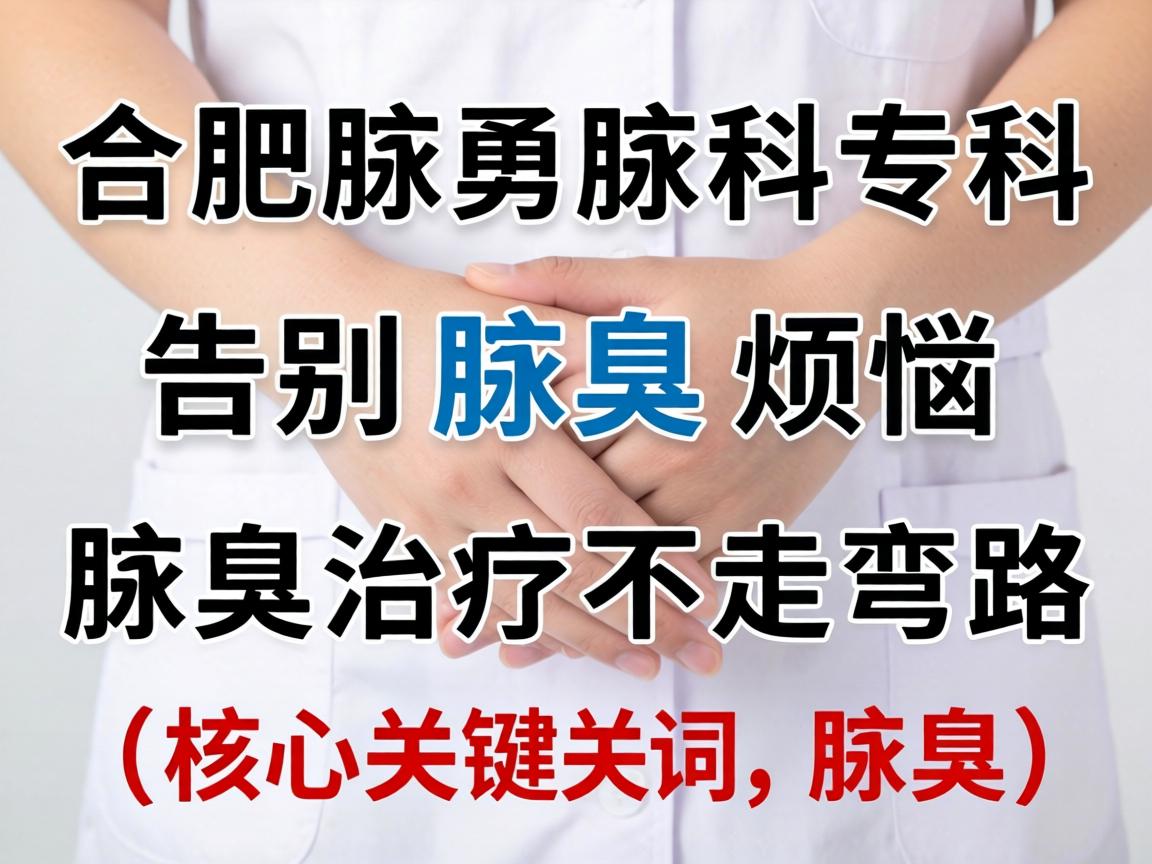 合肥腋秀腋臭专科，告别腋臭烦恼，腋臭治疗不走弯路（核心关键词，腋臭）