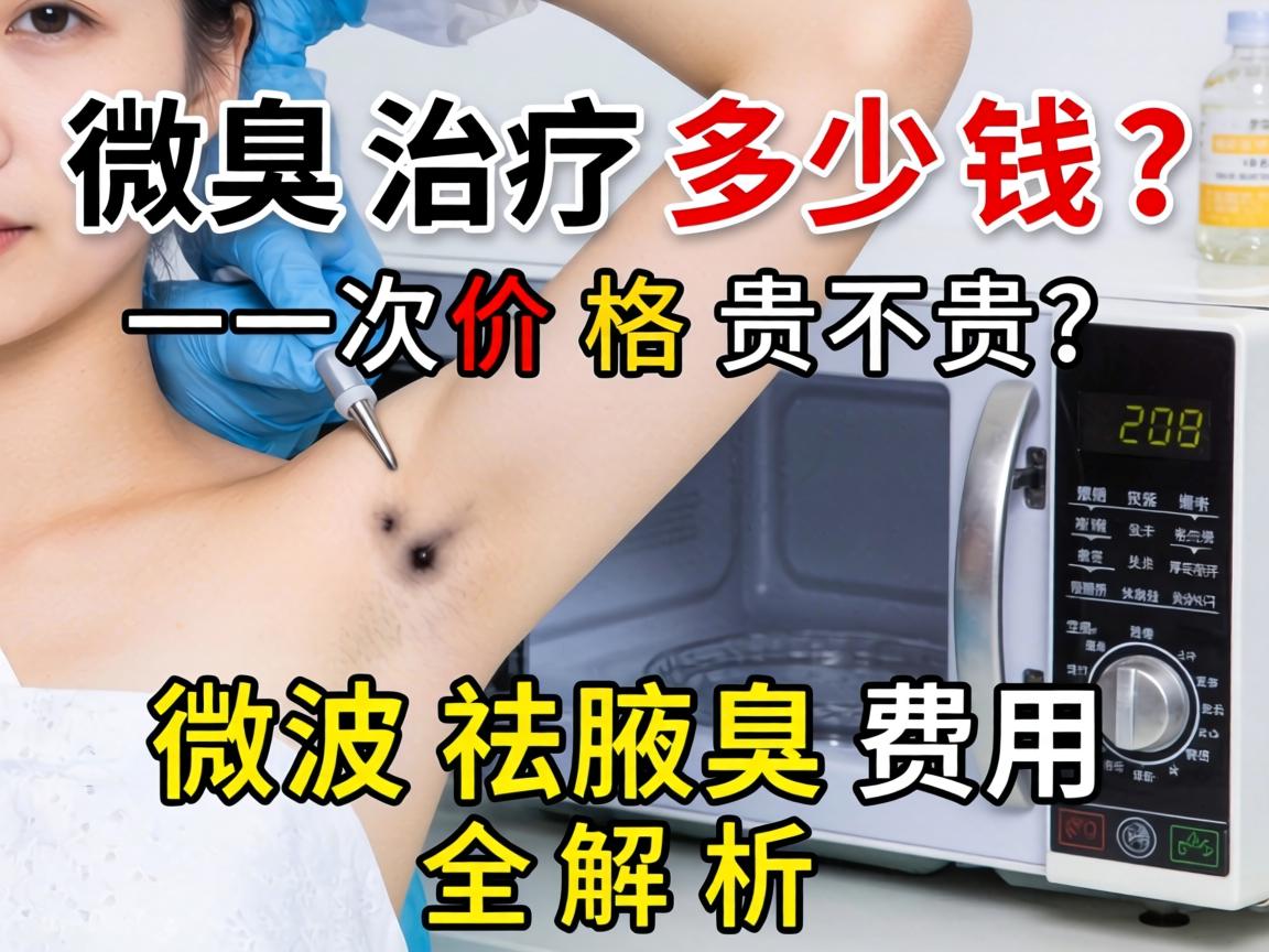 腋臭微波治疗多少钱？一次价格贵不贵？微波祛腋臭费用全解析