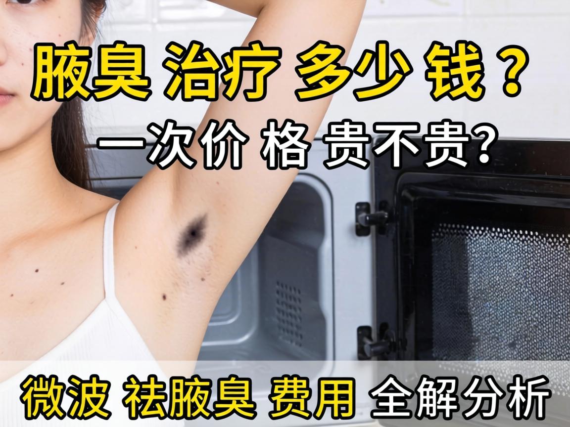腋臭微波治疗多少钱？一次价格贵不贵？微波祛腋臭费用全解析