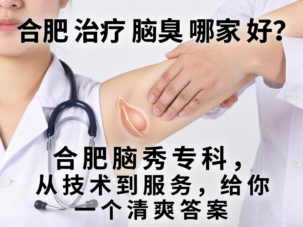 合肥治疗腋臭哪家好？合肥腋秀专科，从技术到服务，给你一个清爽答案