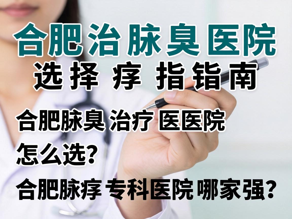 合肥治腋臭医院选择指南，合肥腋臭治疗医院怎么选？合肥腋臭专科医院哪家强？