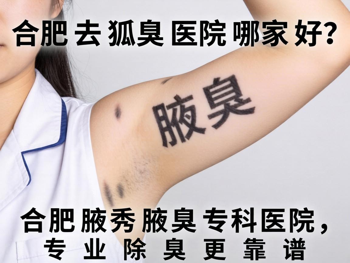 合肥去狐臭医院哪家好？合肥腋秀腋臭专科医院，专业除臭更靠谱