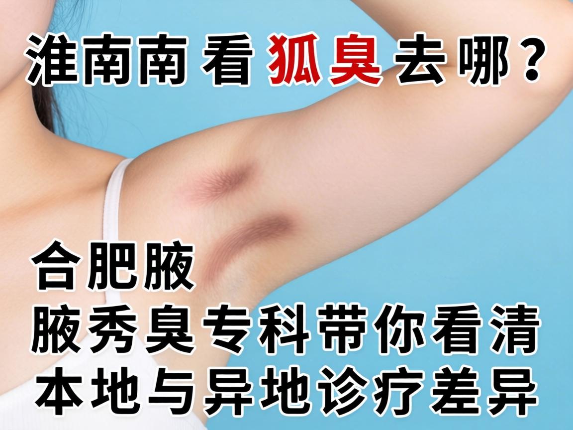 淮南看狐臭去哪？合肥腋秀腋臭专科带你看清本地与异地诊疗差异