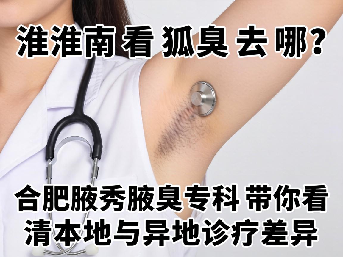 淮南看狐臭去哪？合肥腋秀腋臭专科带你看清本地与异地诊疗差异
