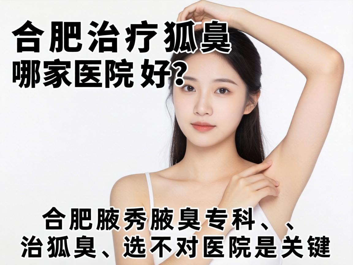 合肥治疗狐臭哪家医院好？合肥腋秀腋臭专科，治狐臭，选对医院是关键