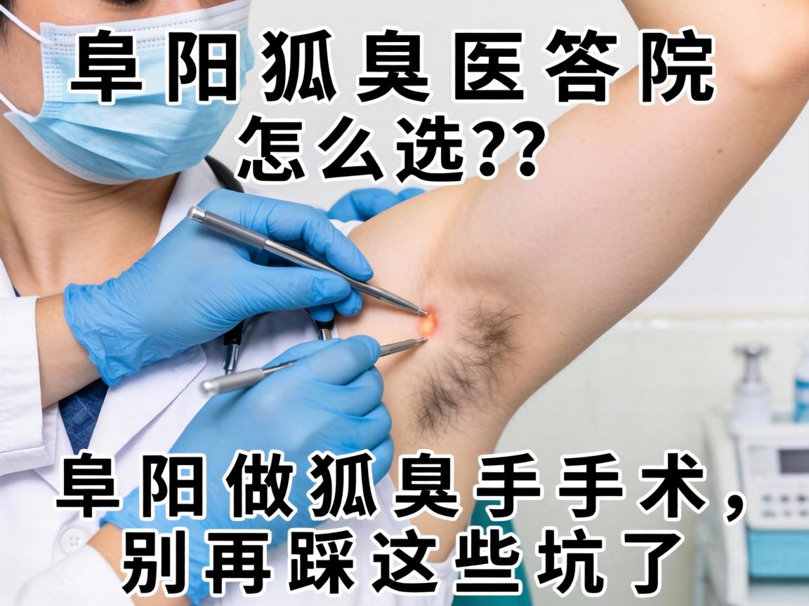 阜阳狐臭医院怎么选？阜阳做狐臭手术，别再踩这些坑了