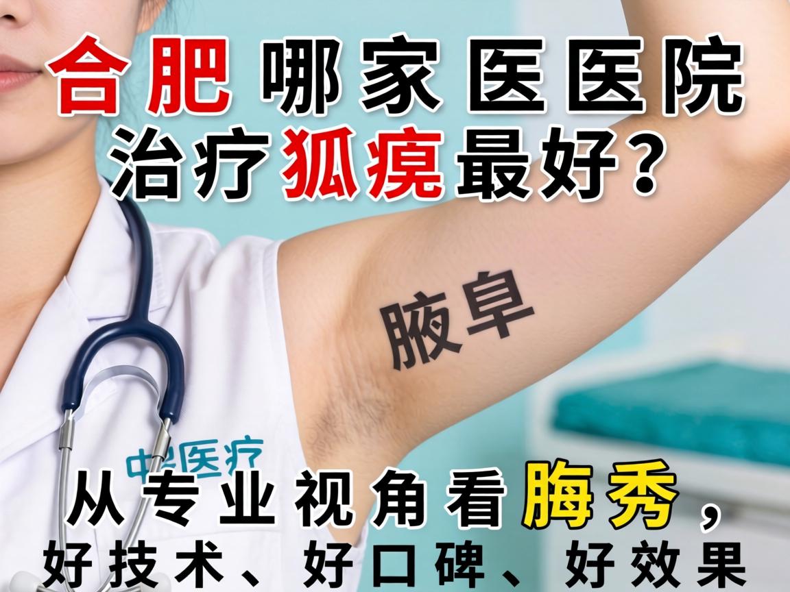 合肥哪家医院治疗狐臭最好？从专业视角看腋秀，好技术、好口碑、好效果