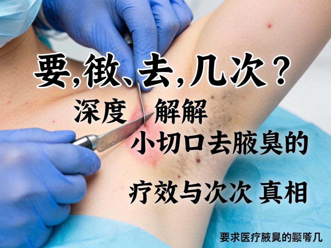 小切口去腋臭手术要做几次？深度解析小切口去腋臭的疗效与次数真相
