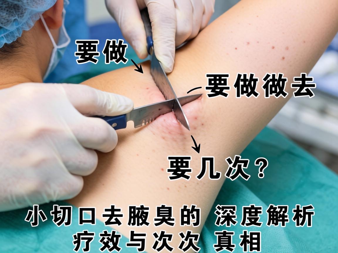 小切口去腋臭手术要做几次？深度解析小切口去腋臭的疗效与次数真相