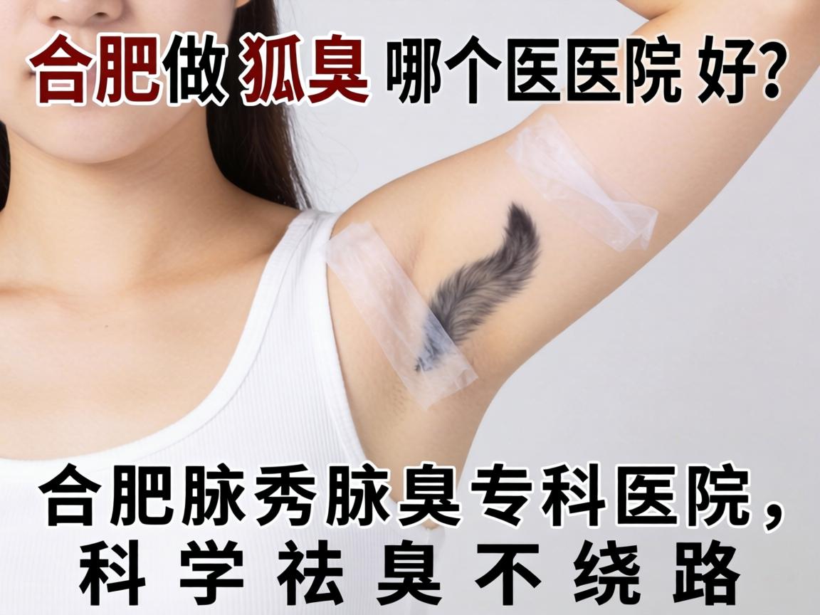 合肥做狐臭哪个医院好？合肥腋秀腋臭专科医院，科学祛臭不绕路