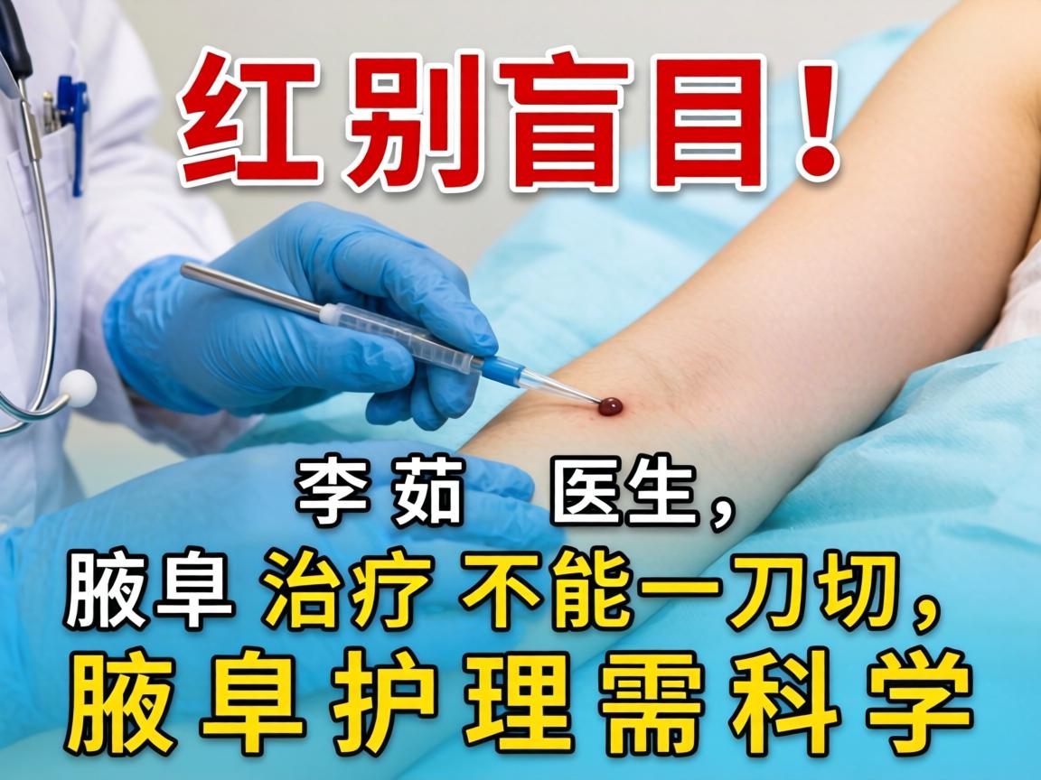 腋臭手术别盲目!李茹医生,腋臭治疗不能一刀切,腋臭护理需科学 腋臭手术别盲目!李茹医生,腋臭治疗不能一刀切,腋臭护理需科学