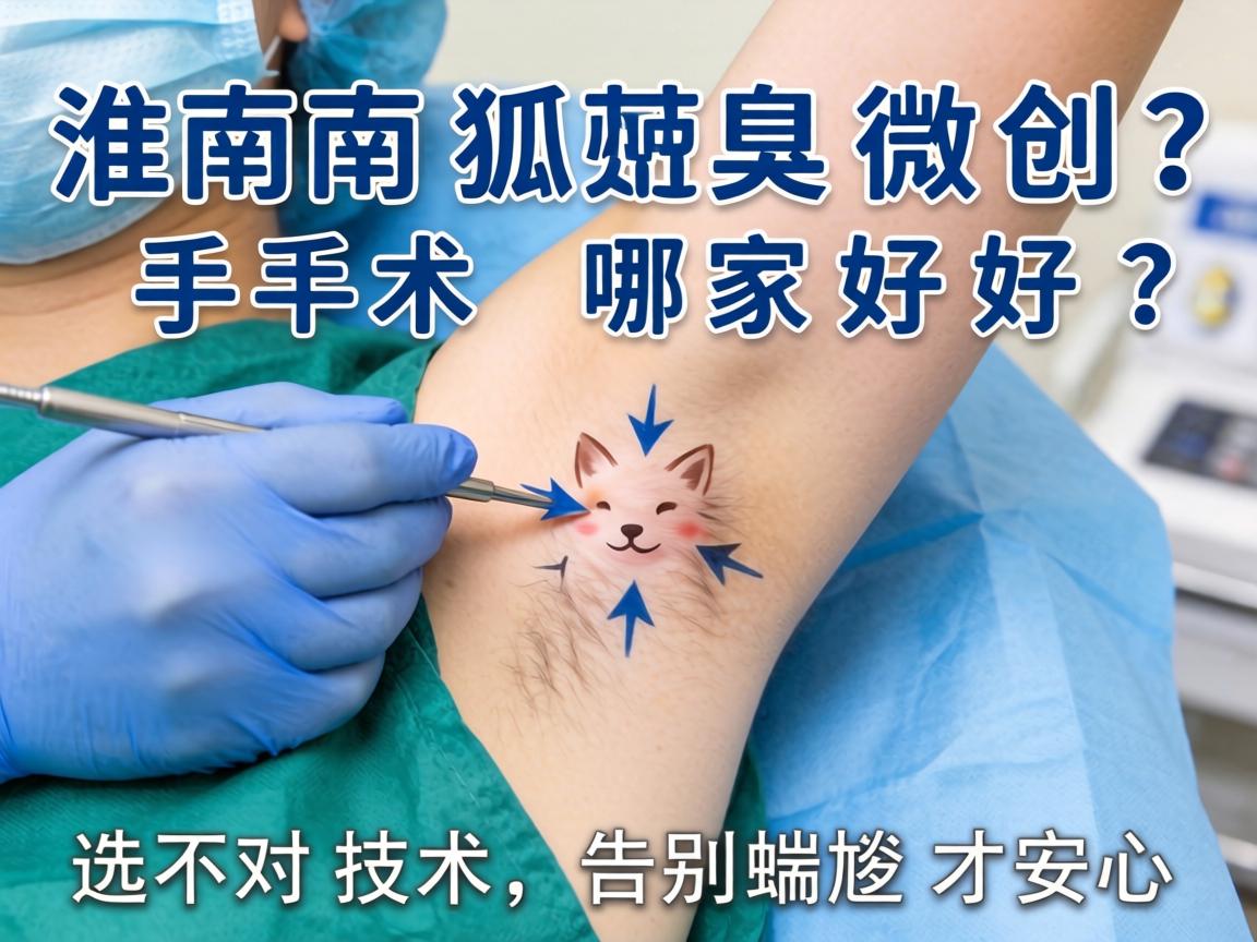 淮南狐臭微创手术哪家好？选对技术，告别尴尬才安心