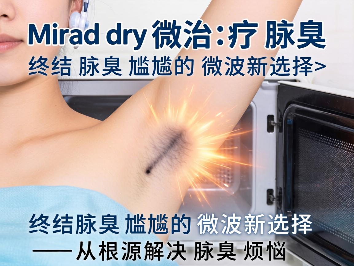 Miradry微波治疗腋臭，终结腋臭尴尬的微波新选择—从根源解决腋臭烦恼