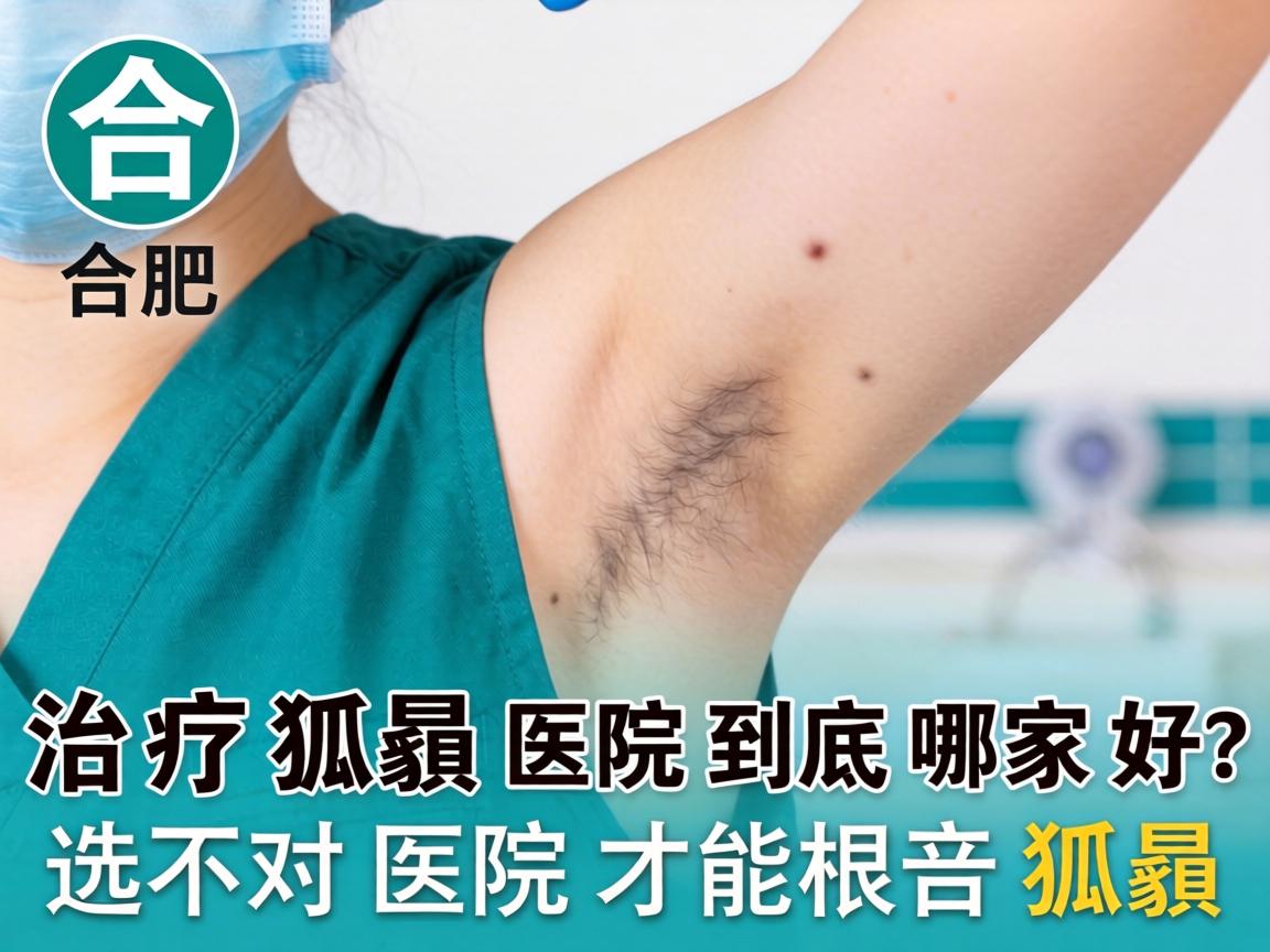 在合肥，治疗狐臭的医院到底哪家好？选对医院才能根治狐臭
