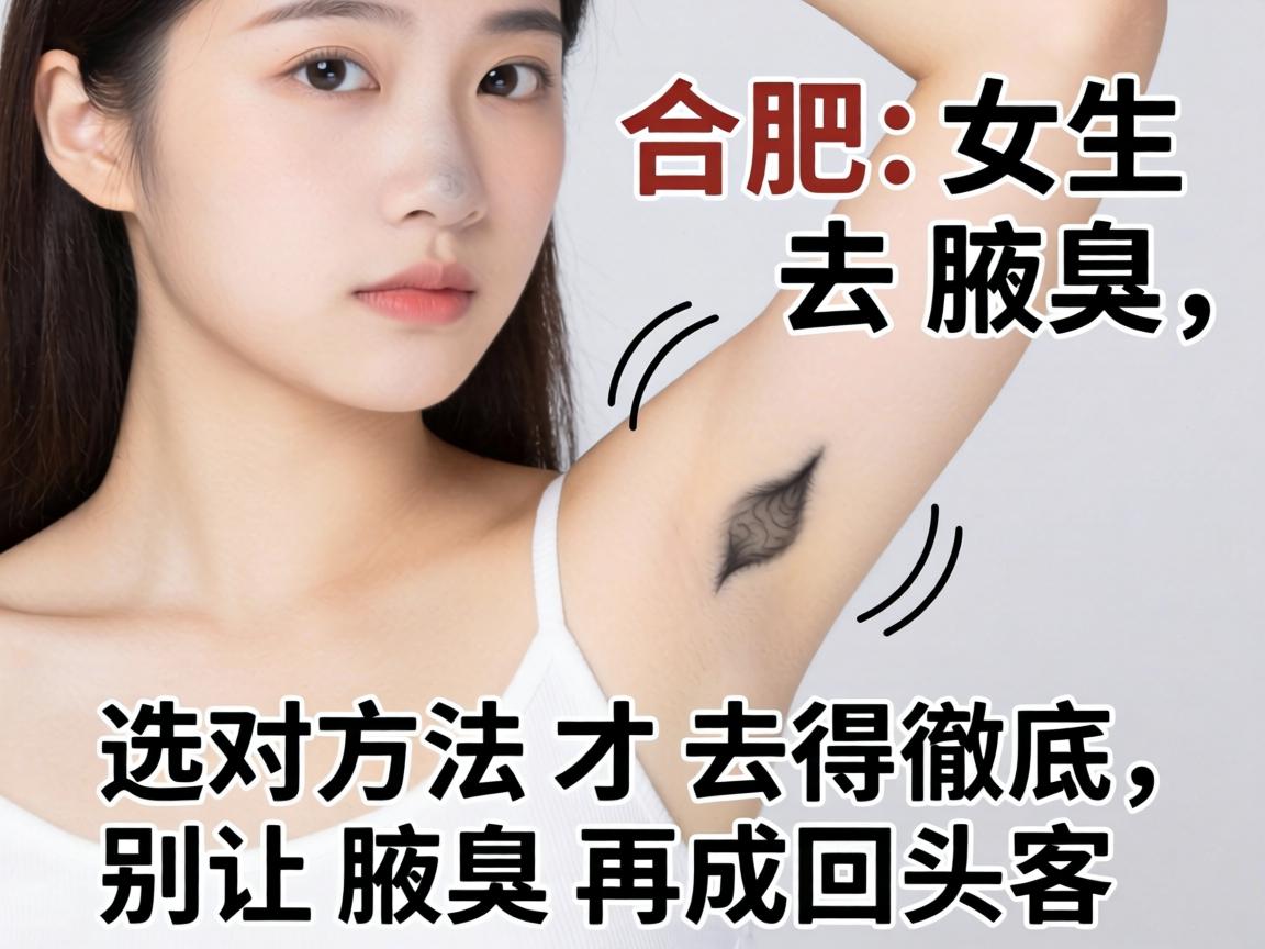 合肥女生去腋臭，选对方法才去得彻底，别让腋臭再成回头客