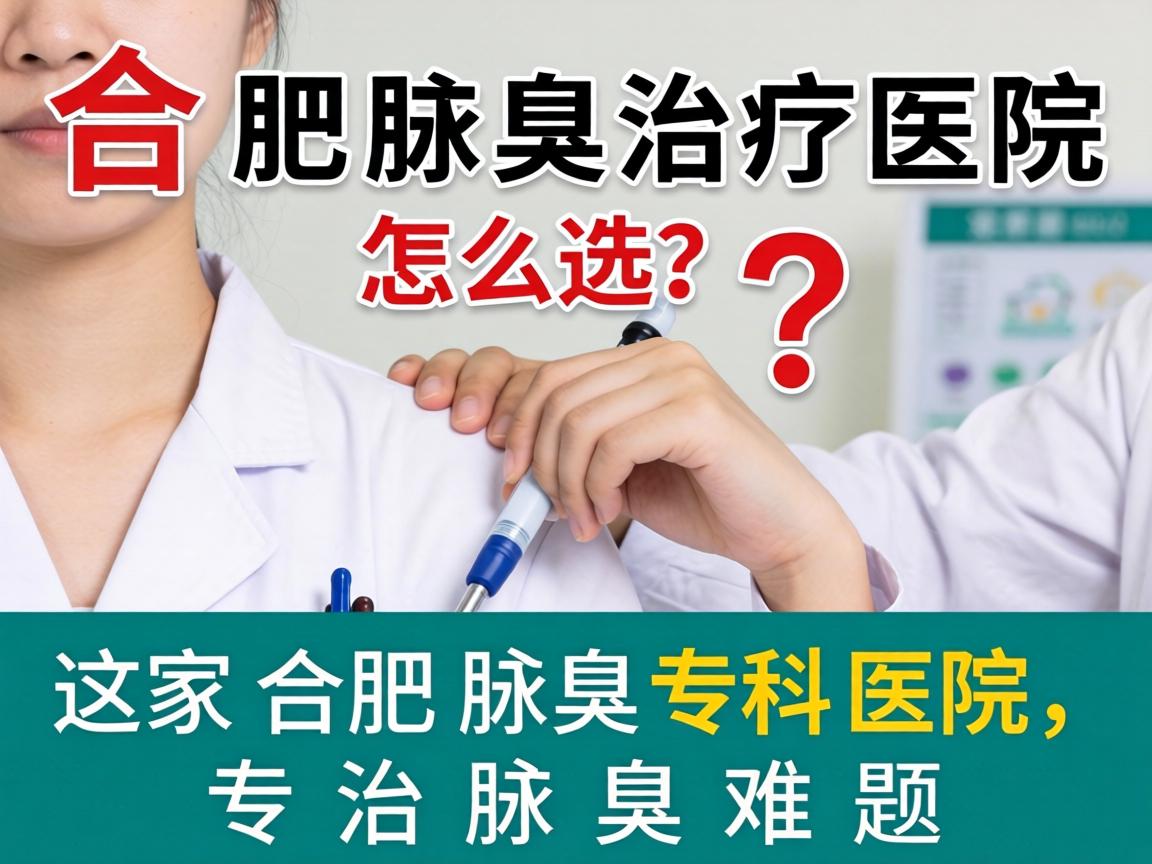 合肥腋臭治疗医院怎么选？这家合肥腋臭专科医院，专治腋臭难题