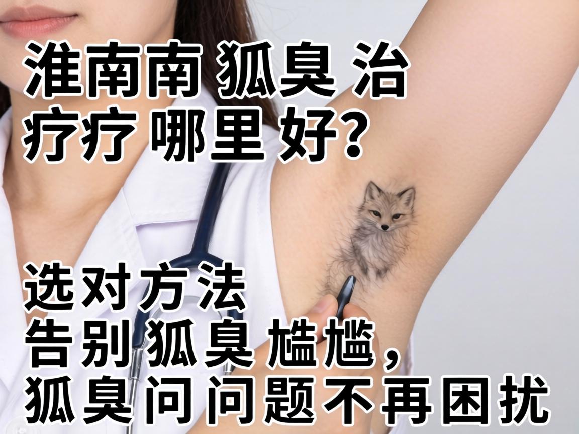 淮南狐臭治疗哪里好？选对方法告别狐臭尴尬，狐臭问题不再困扰
