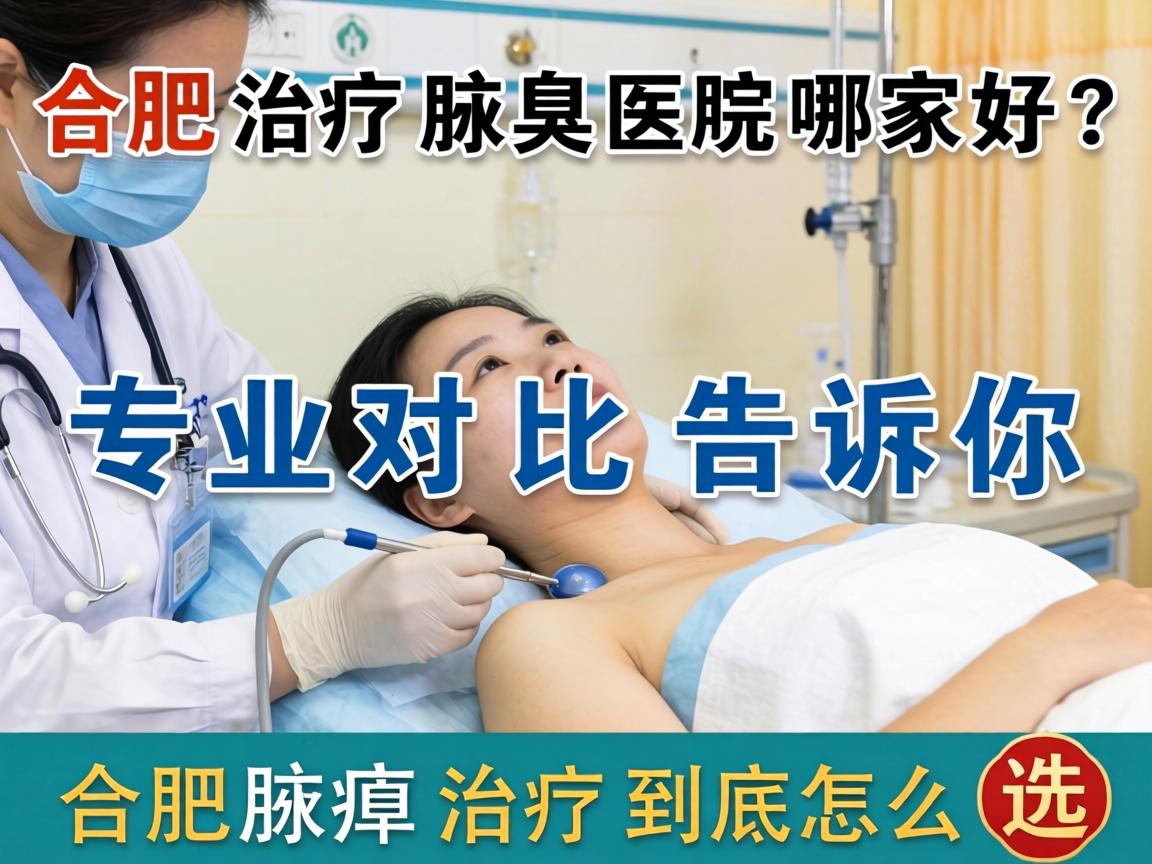 合肥治疗腋臭医院哪家好？专业对比告诉你合肥腋臭治疗到底怎么选