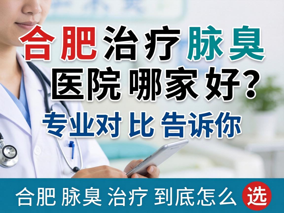 合肥治疗腋臭医院哪家好？专业对比告诉你合肥腋臭治疗到底怎么选