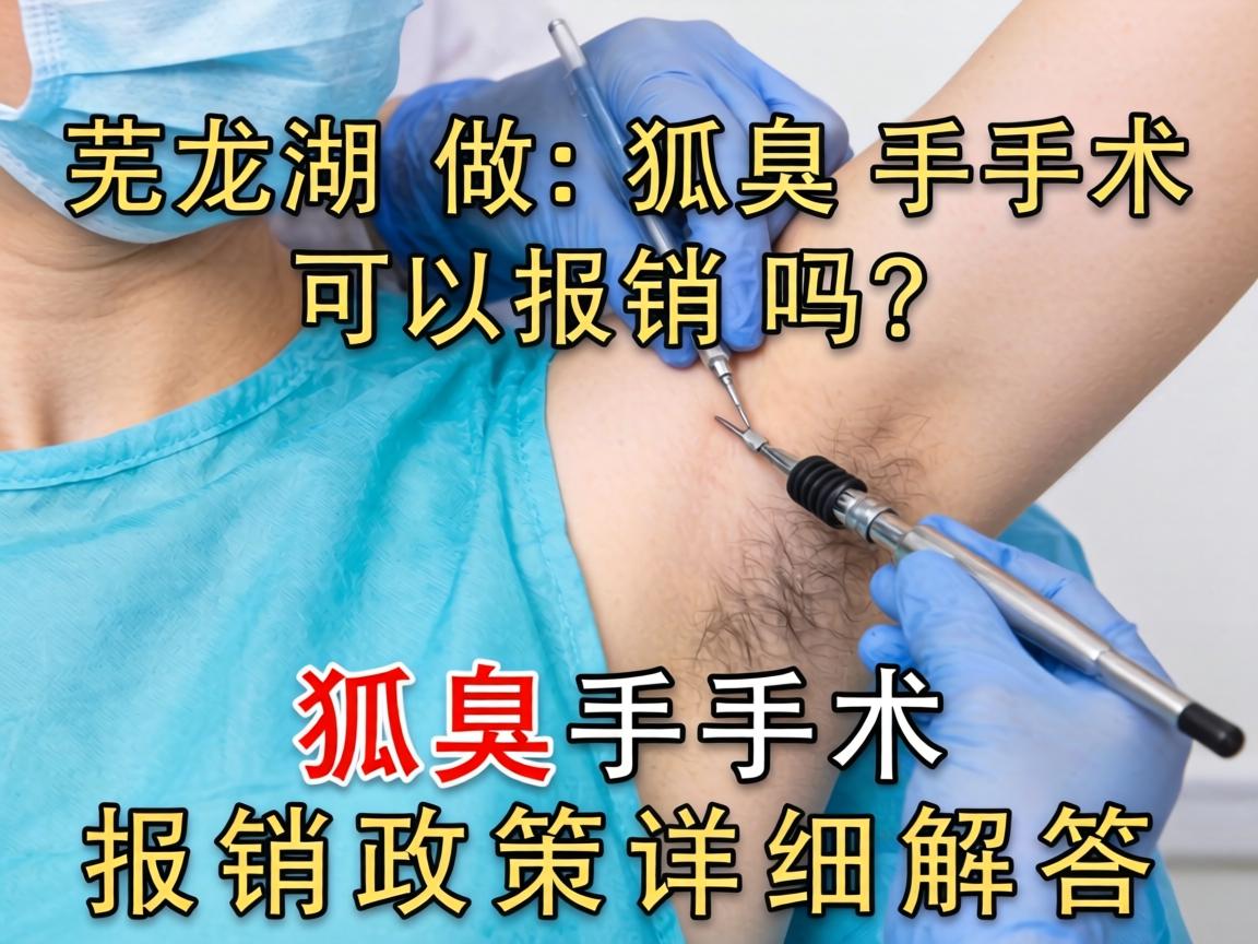 芜湖做狐臭手术可以报销吗？狐臭手术报销政策详细解答