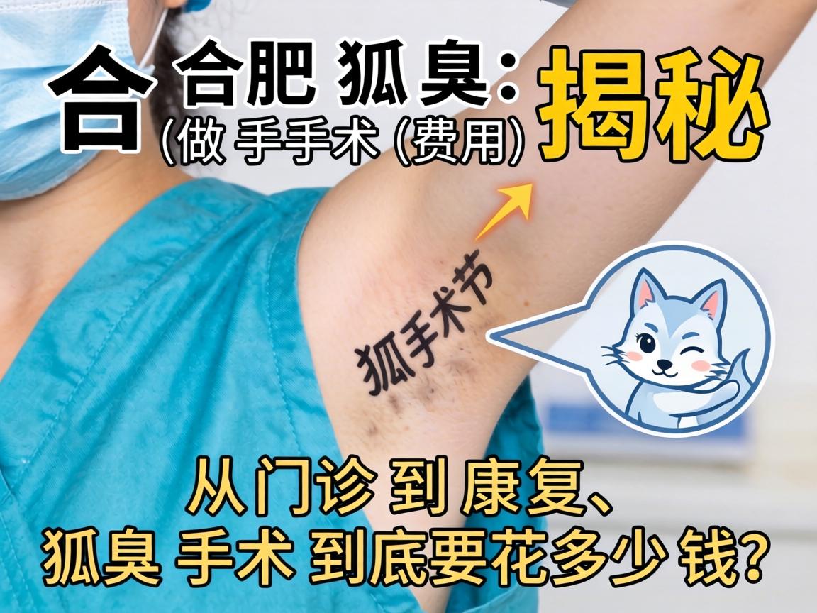 合肥狐臭做手术费用揭秘，从门诊到康复，狐臭手术到底要花多少钱？
