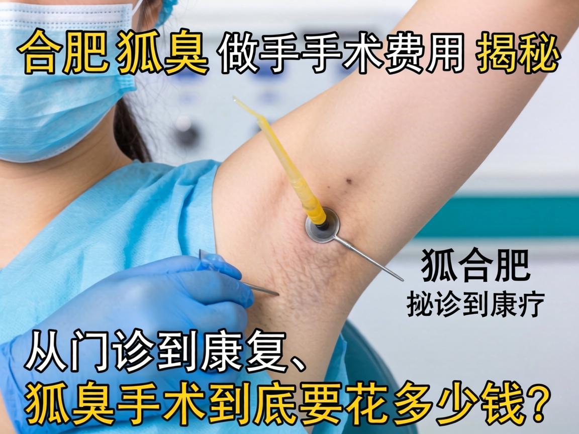 合肥狐臭做手术费用揭秘，从门诊到康复，狐臭手术到底要花多少钱？