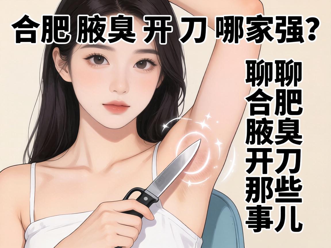 合肥腋臭开刀哪家强？聊聊合肥腋臭开刀那些事儿