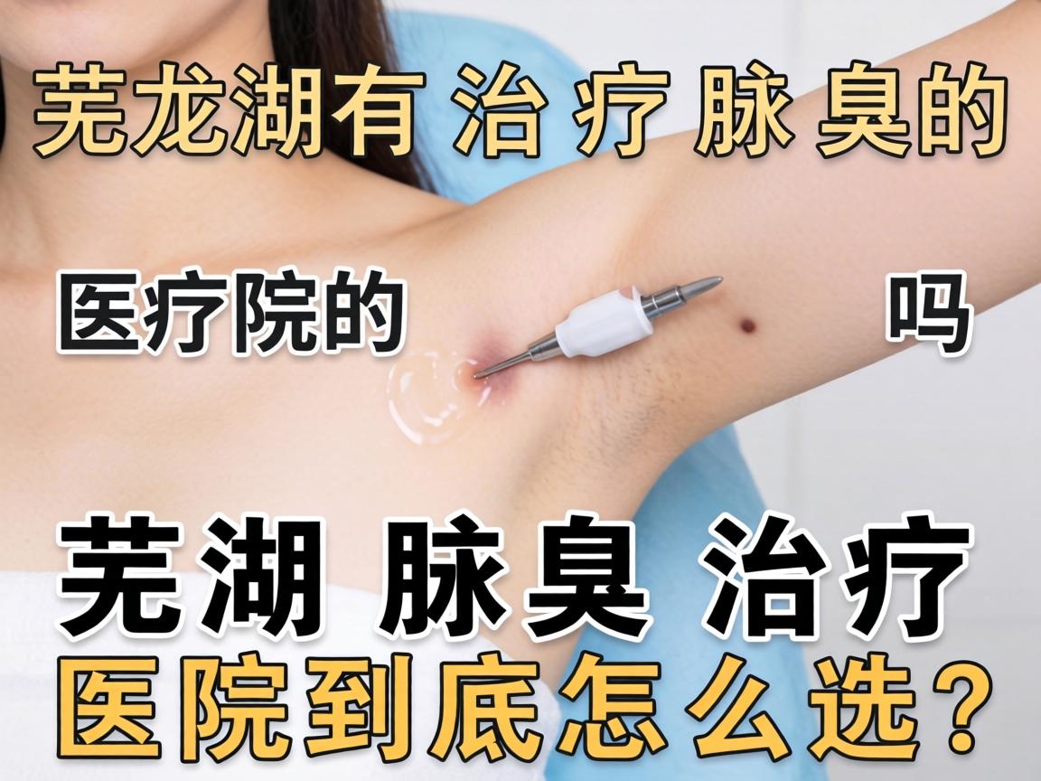 芜湖有治疗腋臭的医院吗？芜湖腋臭治疗医院到底怎么选？