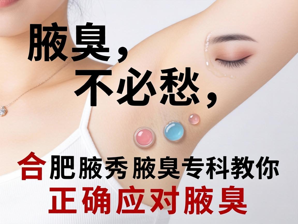 腋臭不必愁，合肥腋秀腋臭专科教你正确应对腋臭