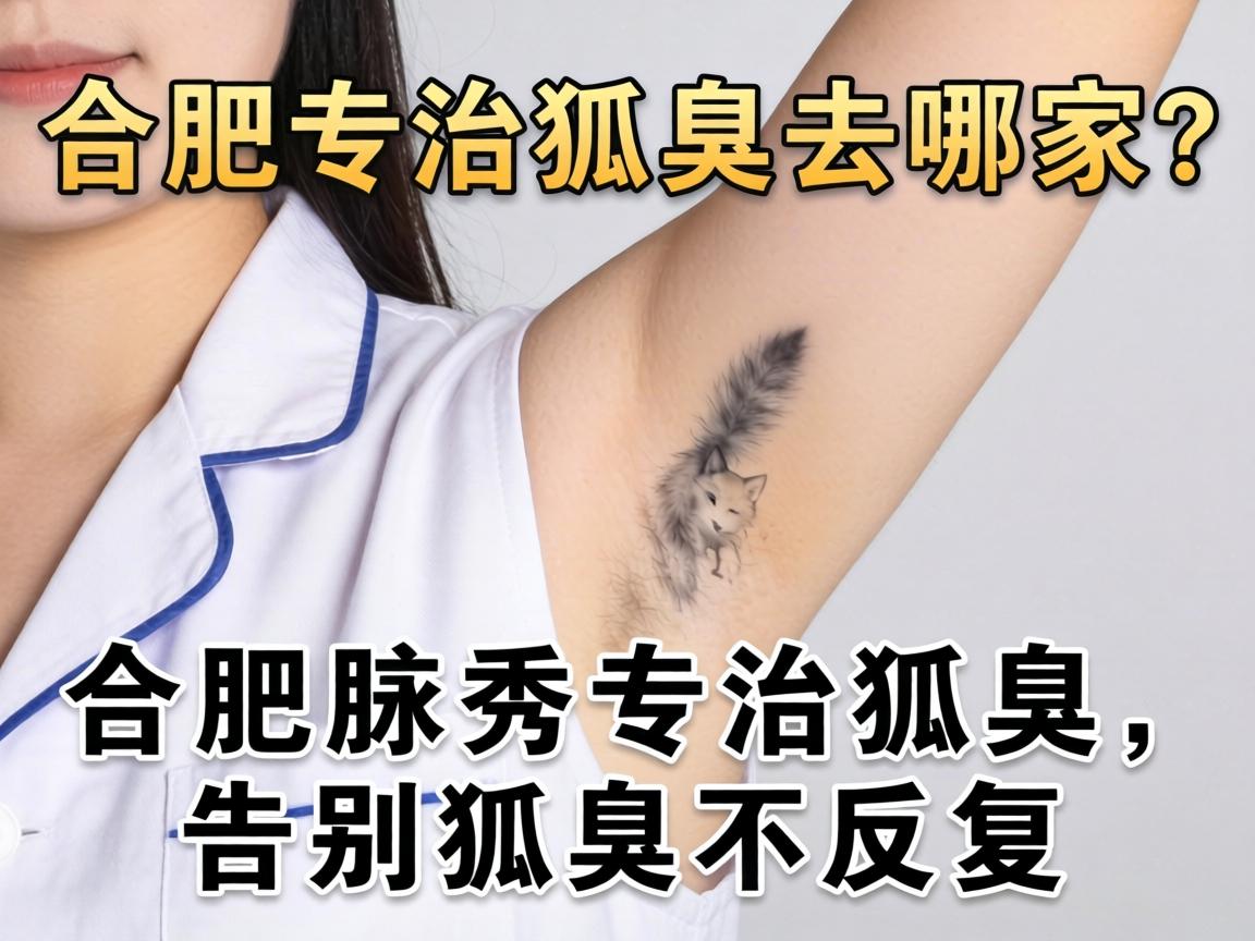 合肥专治狐臭去哪家？合肥腋秀专治狐臭，告别狐臭不反复